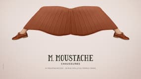 M. Moustache, un tout petit annonceur pour un Grand Prix. 