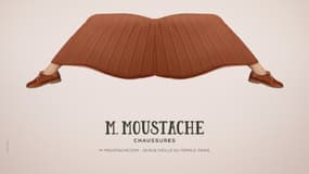 M. Moustache, un tout petit annonceur pour un Grand Prix. 