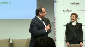 Le discours de François Hollande, lauréat du Grand prix de l'humour politique 2017
