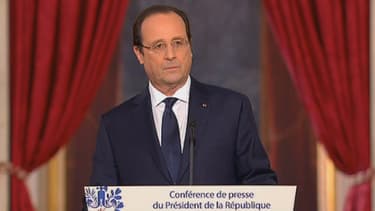 François Hollande a détaillé son "pacte de responsabilité" lors de sa conférence de presse, mardi 14 janvier.