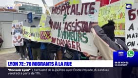 Lyon: 70 migrants sont installés dans le square du Béguin dans le 7e arrondissement