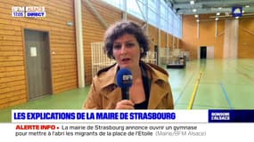 "J'ai pris mes responsabilités": la maire (EELV) de Strasbourg revient sur l'ouverture d'un gymnase pour héberger les migrants installés place de l'Étoile