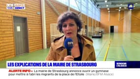 "J'ai pris mes responsabilités": la maire (EELV) de Strasbourg revient sur l'ouverture d'un gymnase pour héberger les migrants installés place de l'Étoile