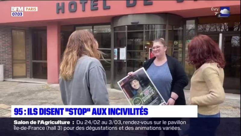 Val-d'Oise: la municipalité de Saint-Ouen-l'Aumône dit stop aux incivilités dans une d'une campagne d'affichage