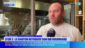 Guide Michelin: le restaurant lyonnais Danton décroche un Bib Gourmand