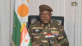 Le général Tiani, à l'origine du coup d'État au Niger, en juillet 2023