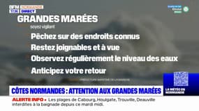 Normandie: fortes rafales de vent et grandes marées sur le littoral