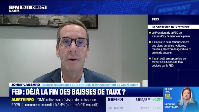 FED : déjà la fin des baisses de taux ?