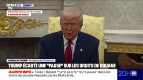 Droits de douane américains: "La Chine nous a détruits", affirme Donald Trump