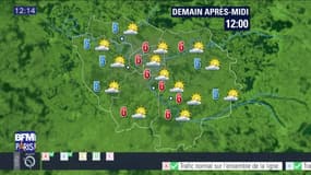 Météo Paris-Ile-de-France du mardi 27 décembre 2016: Du soleil pour cet après-midi, les températures seront en dessous des moyennes de saison