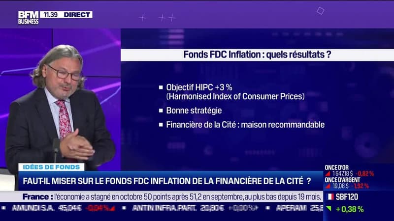 Idée de fonds : Idée de fonds : Faut-il miser sur le fonds FDC Inflation de la Financière de la Cité ? - 24/10