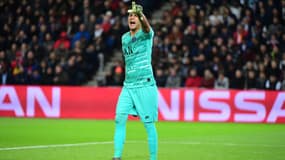 Keylor Navas lors du match PSG-Bruges, le 6 novembre 2019