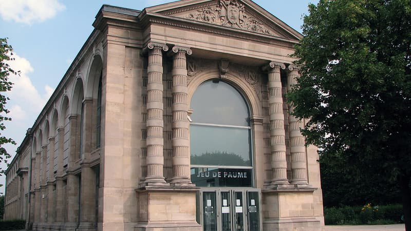 Le Jeu de Paume à Paris.