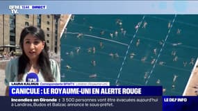 Canicule: une alerte rouge inédite au Royaume-Uni