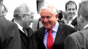 Pour ce 10e prix Press Club humour et politique, Jean-Pierre Raffarin a été récompensé "pour l'ensemble de son oeuvre".