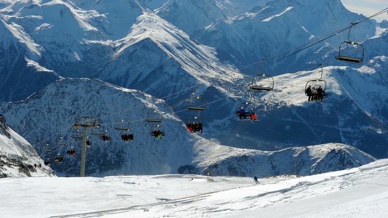 Un skieur suédois est mort, ce dimanche, à l'Alpe d'Huez (Photo d'illustration)