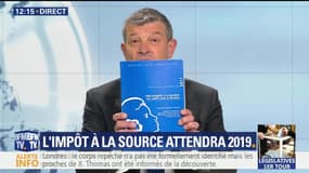 Le prélèvement à la source attendra 2019