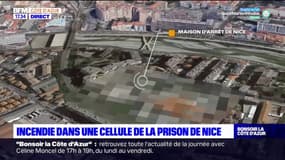 Nice: incendie dans une cellule de la prison