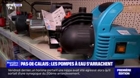 Pas-de-Calais: les habitants redoutent de nouvelles inondations et se ruent sur les pompes à eau 