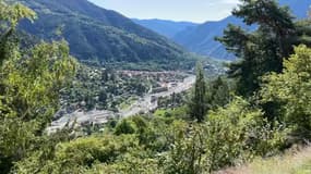 Saint-Martin-Vésubie est un village qui a été dévasté par la tempête Alex.