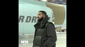 Le rappeur Drake présente son Boeing à 220 millions de dollars