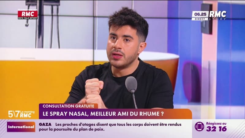 Consultation gratuite - Le spray nasal, meilleur ami du rhume?