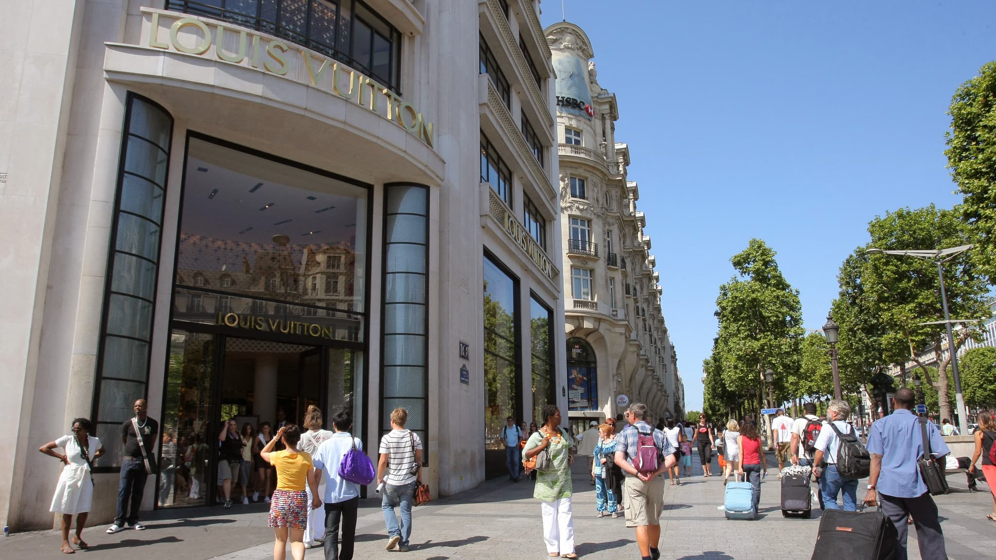 Louis Vuitton, Champs Elysées Louis Vuitton, Champs Elysées