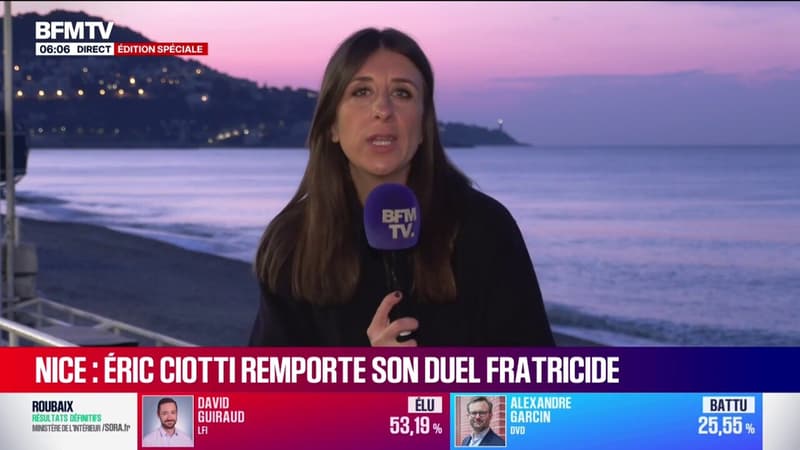 Municipales à Nice: Éric Ciotti remporte l’élection avec 48,54% des suffrages