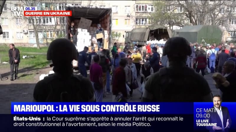 Ukraine: la ville meurtrie de Marioupol désormais livrée à la propagande russe