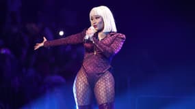 Nicki Minaj lors d'un concert au Madison Square Garden à New York, le 7 septembre 2024.