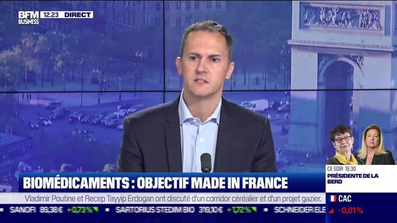 Laurent Lafferrère (France BioLead) : Objectif Made in France des biomédicaments - 12/12