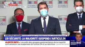 Christophe Castaner veut "rendre hommage" aux policiers blessés lors de la manifestation de samedi dernier