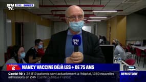 Bernard Dupont (CHU Nancy) sur la vaccination: "Nous avons plus de 15.000 rendez-vous pris pour les semaines à venir"