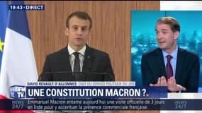 Constitution: Emmanuel Macron veut réformer profondément les institutions