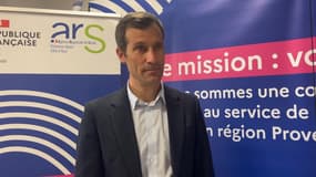 Bertrand Biju-Duval, directeur départemental de l'ARS des Alpes-de-Haute-Provence.