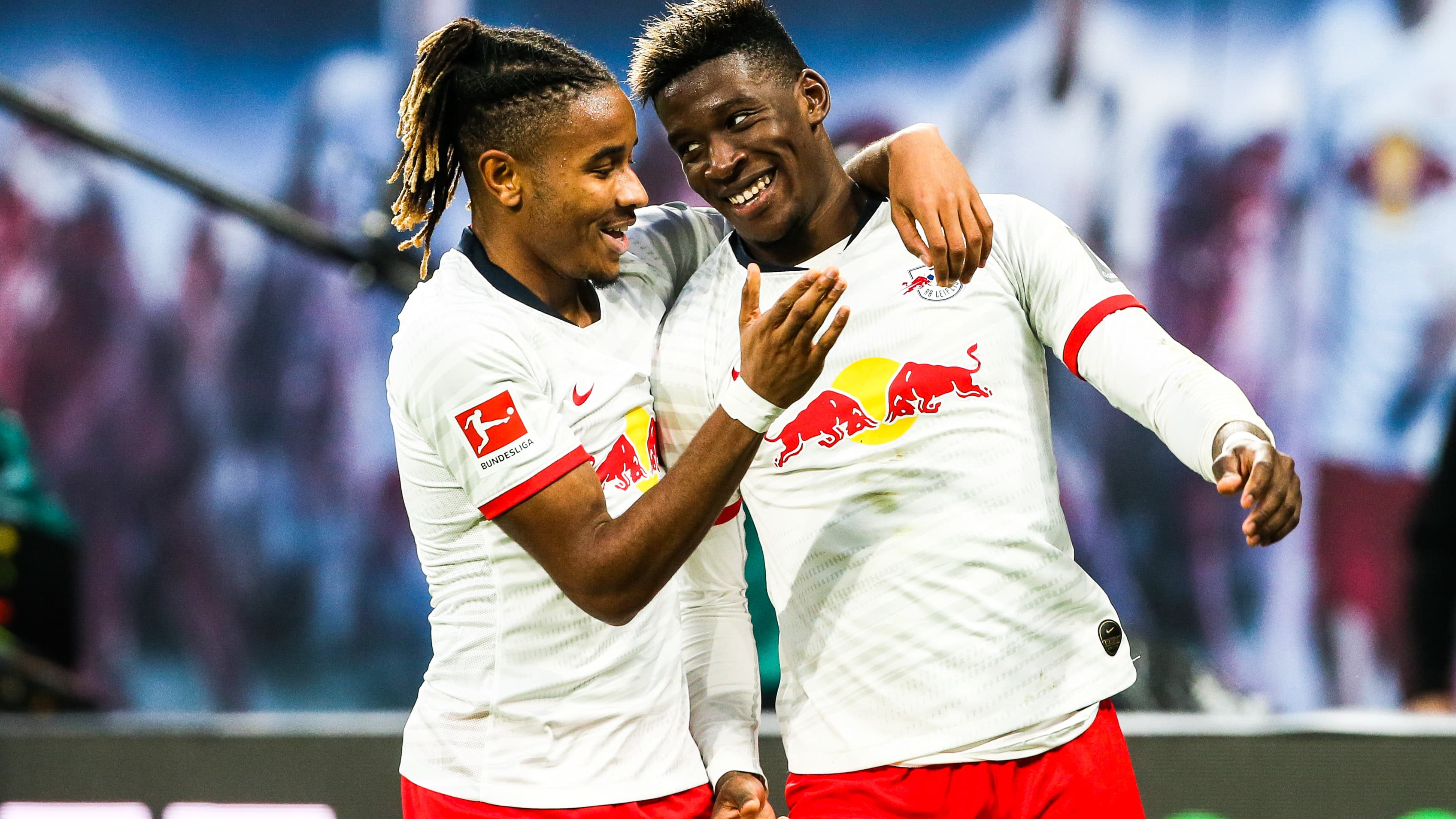 Jordi Mukiele et Christopher Nkunku