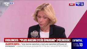 Violences: Valérie Pécresse propose que "les conseils de discipline aient lieu en mairie avec le chef d'établissement et le maire"