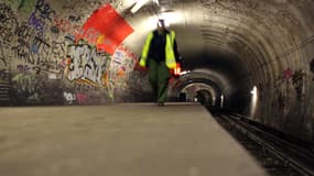 La station Haxo, construite dans les années 20 n'a jamais été ouverte au public.