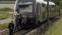 A Mesinges, près d'Allinges, en Haute-Savoie où un car scolaire a été fauché par un TER sur un passage à niveau en 2008. La SNCF a été condamnée mercredi par le tribunal correctionnel de Thonon à 200.000 euros d'amende et RFF à 400.000 euros d'amende pour