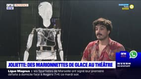 Marseille: le spectacle "Vagues", des marionnettes de glace au théâtre de la Joliette 