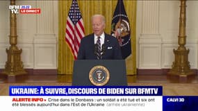 Joe Biden: "C'est le début d'une invasion russe en Ukraine"