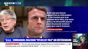 Eric Coquerel on Emmanuel Macron: "One man can't think he's right against everyone" 