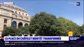 Paris: la place du Châtelet bientôt transformée