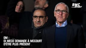 OM : Di Meco demande à McCourt d'être plus présent