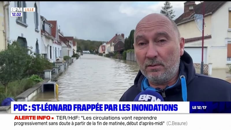 Pas-de-Calais: Saint-Léonard frappée par les inondations dans la nuit