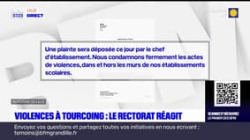 Violences à Tourcoing: le rectorat réagit