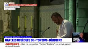 "Merci papa": le fils de "Tonton" s'exprime à ses obsèques à Gap