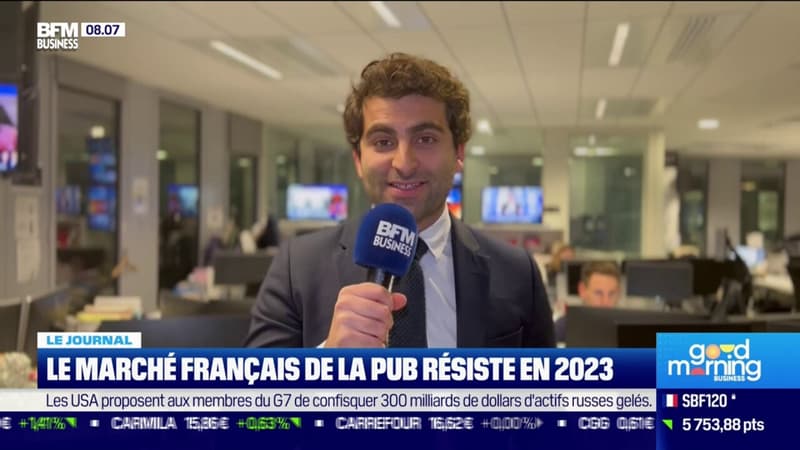 Le marché français de la pub résiste en 2023