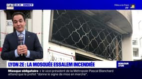 Incendie d'une mosquée à Lyon: le feu "serait d'origine criminelle", explique le maire du 2e arrondissement