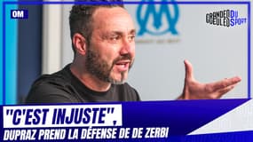 OM : "C'est injuste", Dupraz prend la défense de De Zerbi